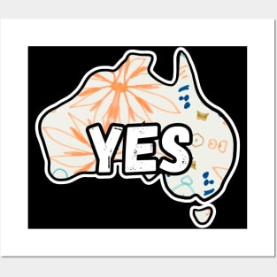 Yes Vote To The Voice Uluru Statement To Parliament Gifts Posters and Art